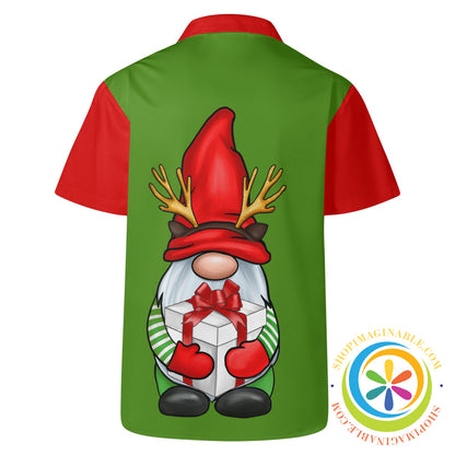 Christmas Gnome Party Hawaiian Casual Shirt