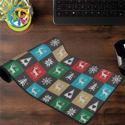 Christmas Knit Large Gaming Mouse Pad