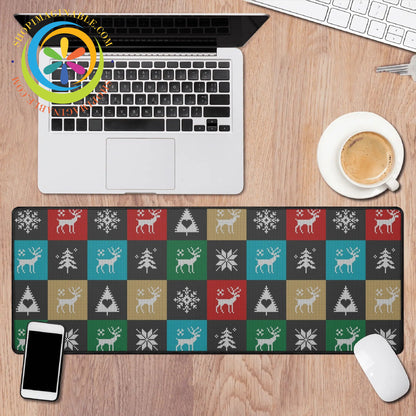 Christmas Knit Large Gaming Mouse Pad