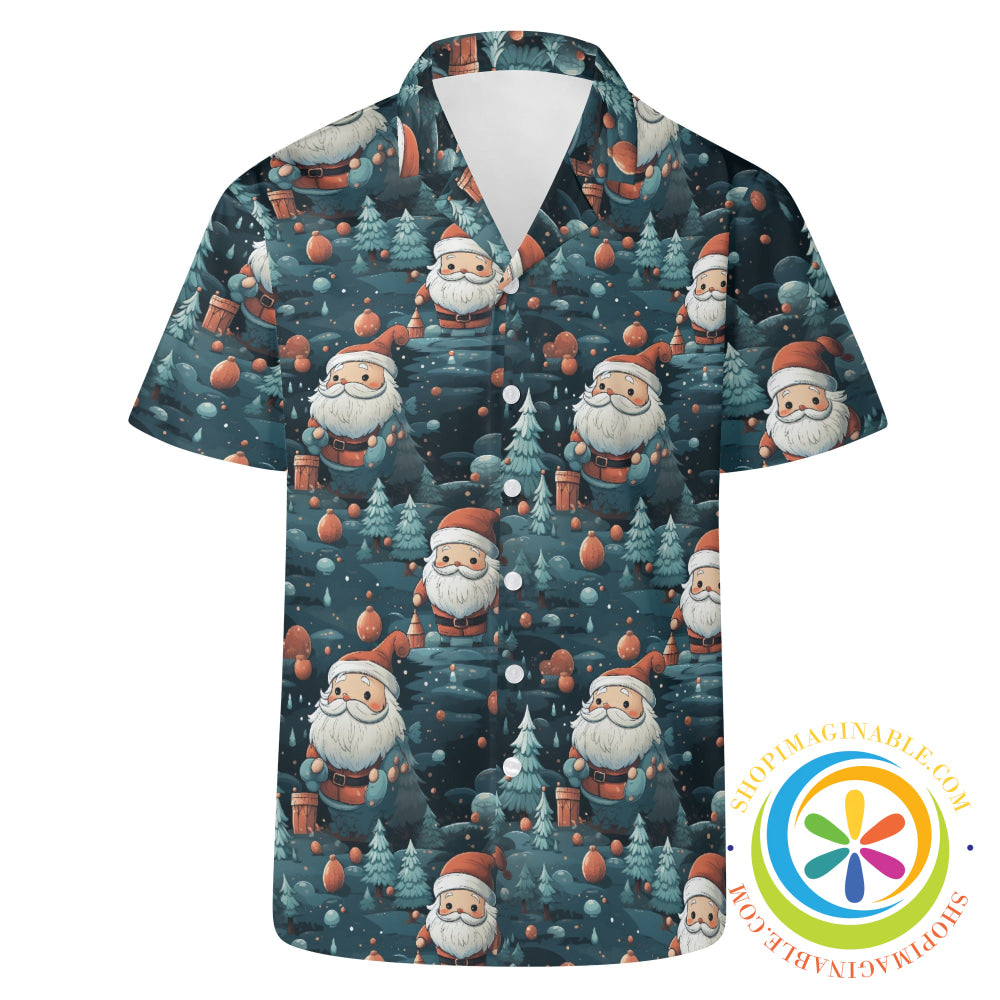 Christmas Santa Christmas Hawaiian Casual Shirt-ShopImaginable.com