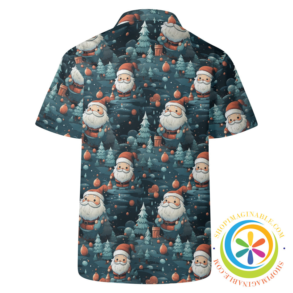 Christmas Santa Christmas Hawaiian Casual Shirt-ShopImaginable.com