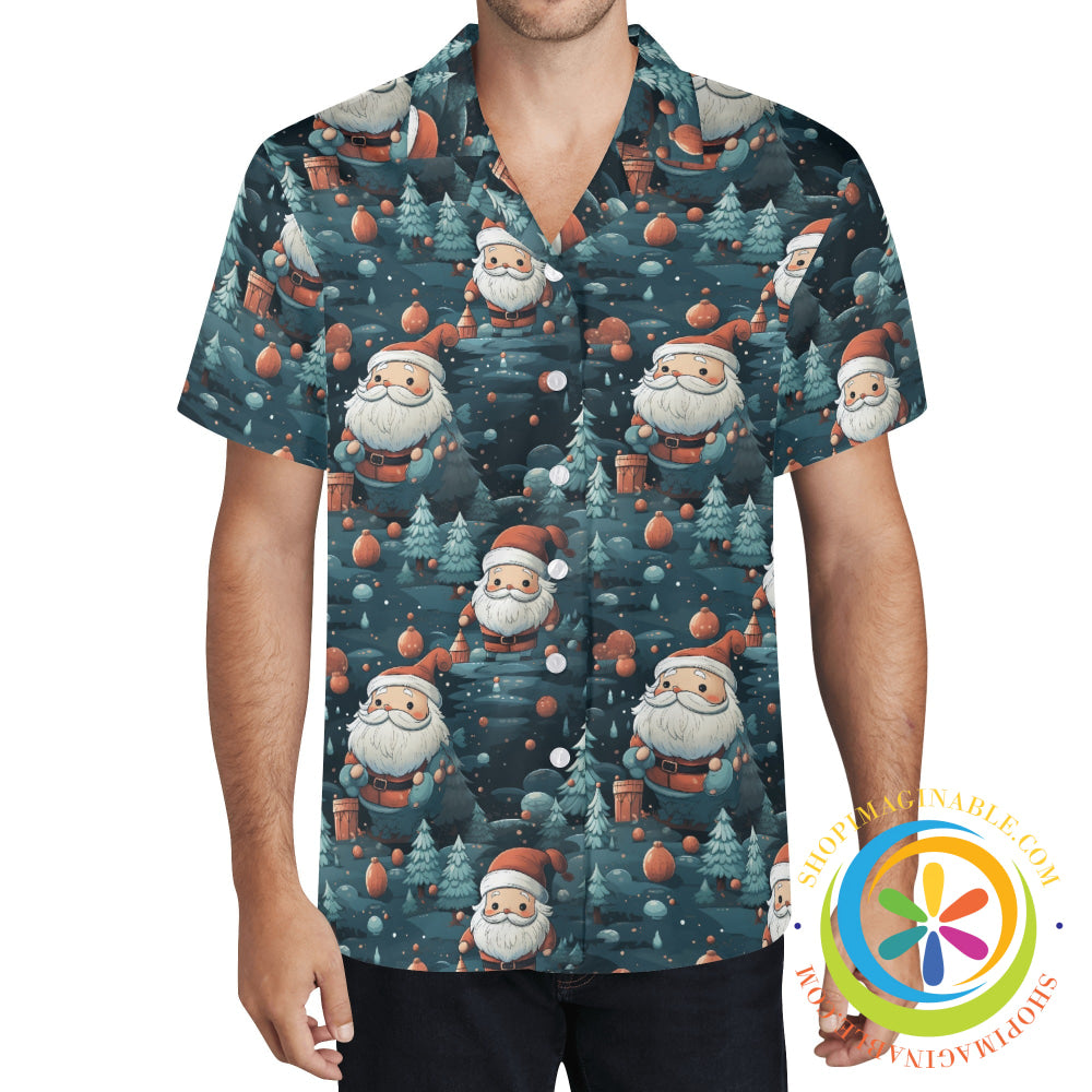 Christmas Santa Christmas Hawaiian Casual Shirt-ShopImaginable.com