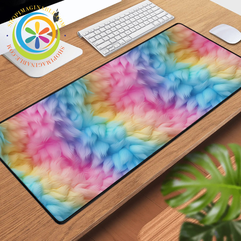 Colorful Feather Large Gaming Mouse Pad