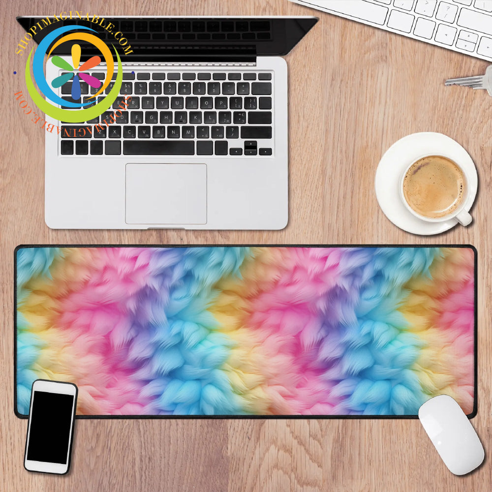 Colorful Feather Large Gaming Mouse Pad