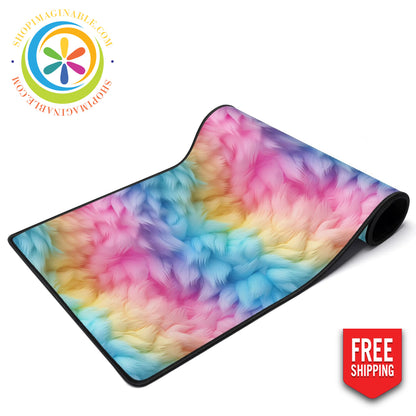 Colorful Feather Large Gaming Mouse Pad