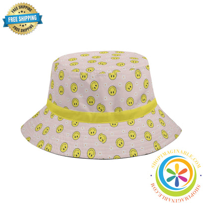 Come On Lets Get Happy Bucket Hats S