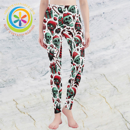 Creepy Christmas Leggings Yoga Pants