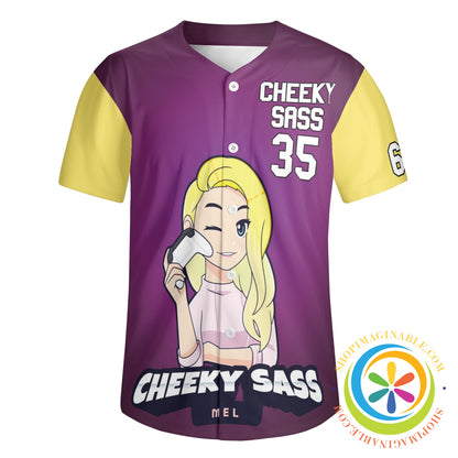 Custom Girl Gamer Unisex Baseball Jersey