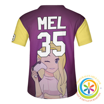 Custom Girl Gamer Unisex Baseball Jersey