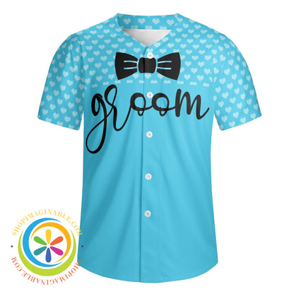 Custom Groom Unisex Baseball Jersey-ShopImaginable.com