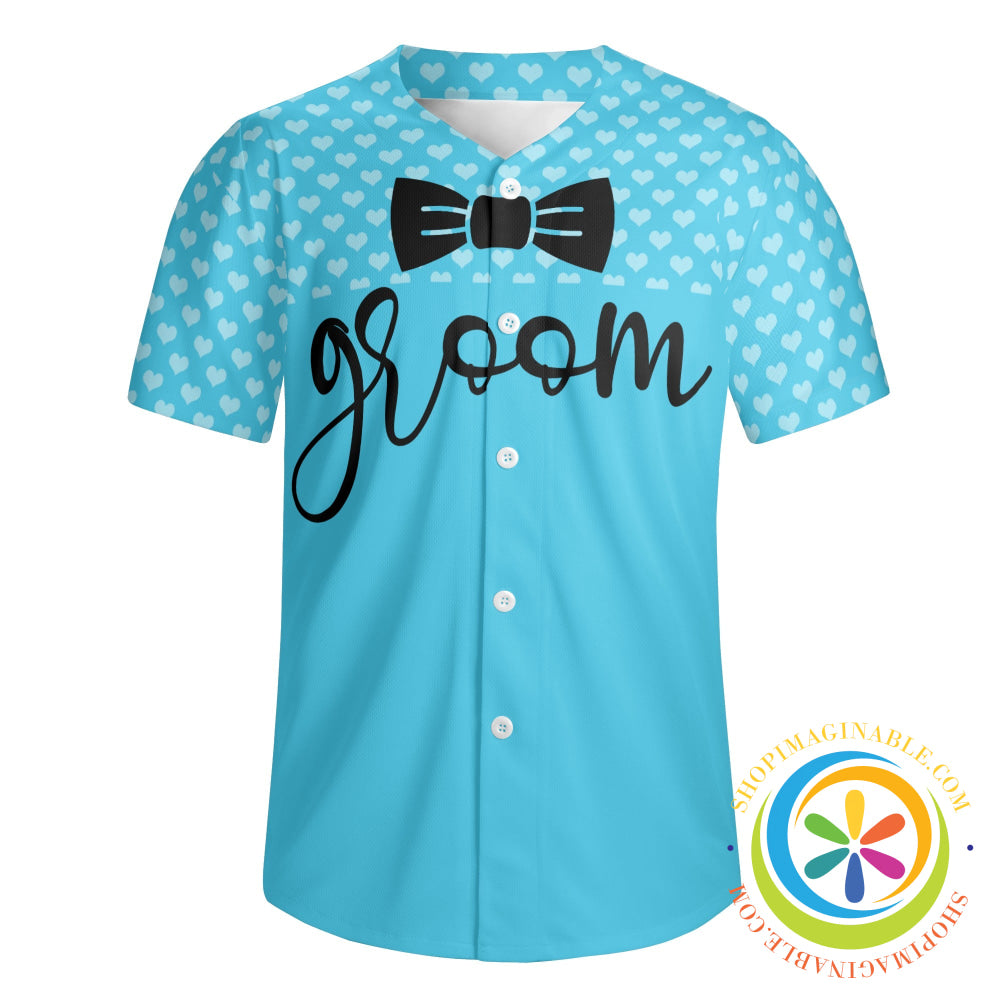 Custom Groom Unisex Baseball Jersey-ShopImaginable.com