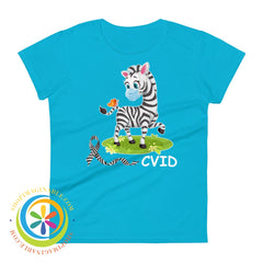 Cvid Awareness Ladies T-Shirt Caribbean Blue / S T-Shirt