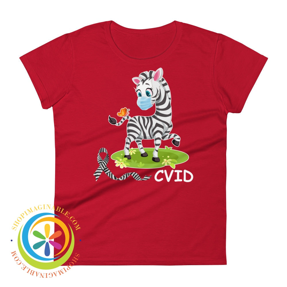 Cvid Awareness Ladies T-Shirt True Red / S T-Shirt