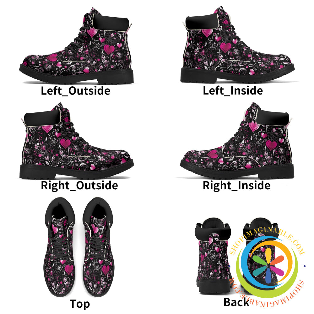 Dancing Heart Womens Boots