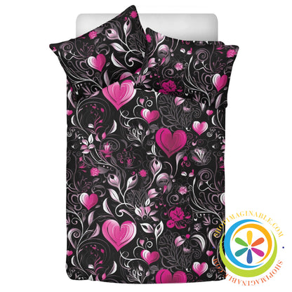 Dancing Hearts Bedding Set