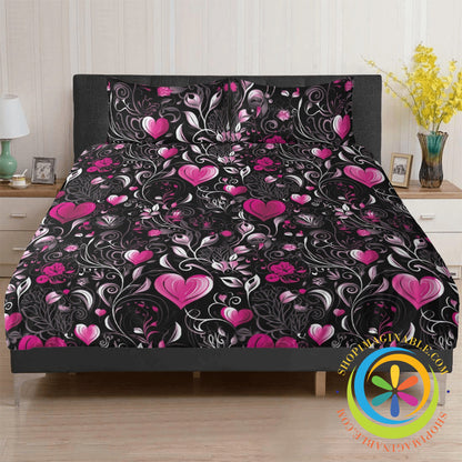 Dancing Hearts Bedding Set