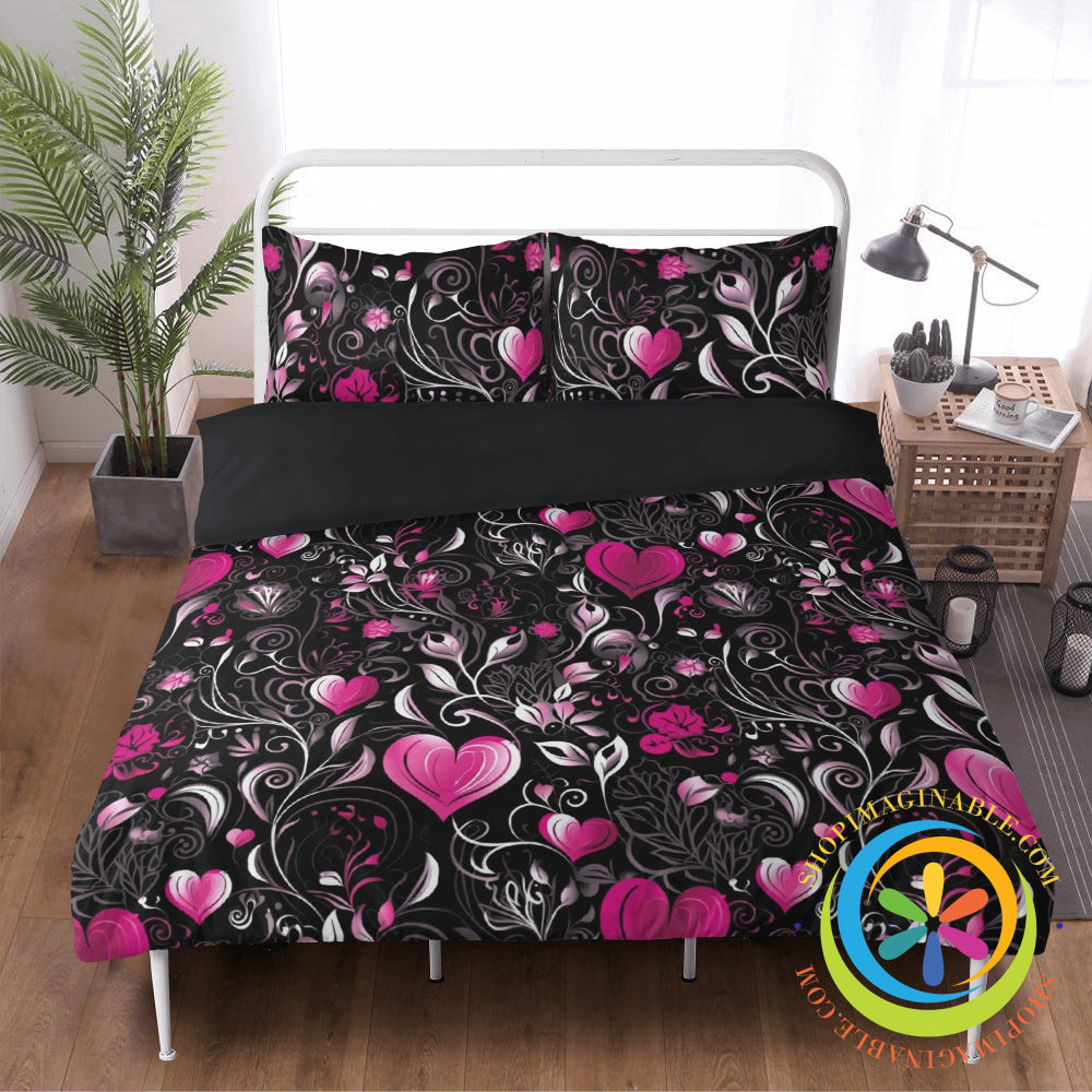 Dancing Hearts Bedding Set