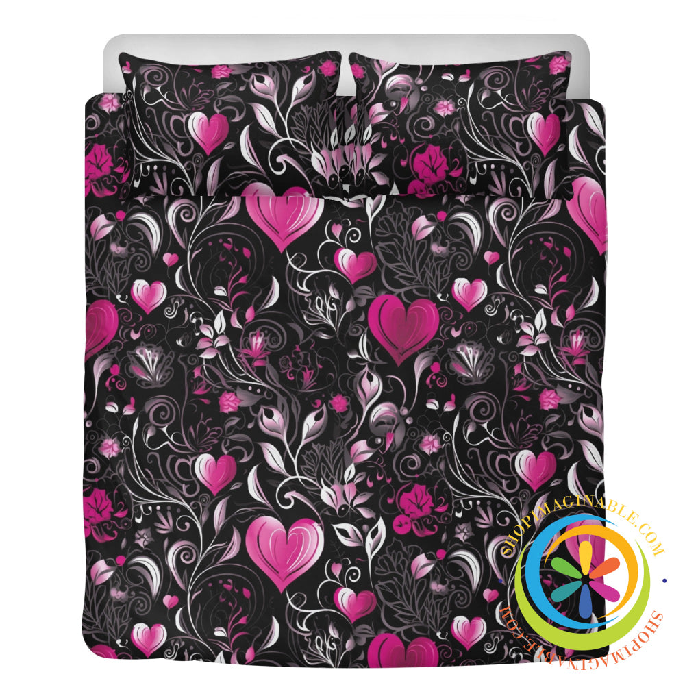 Dancing Hearts Bedding Set