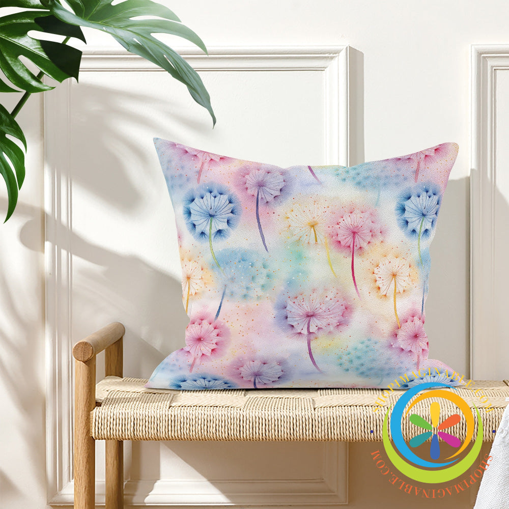 Dandelion Wishes Pillow Cover