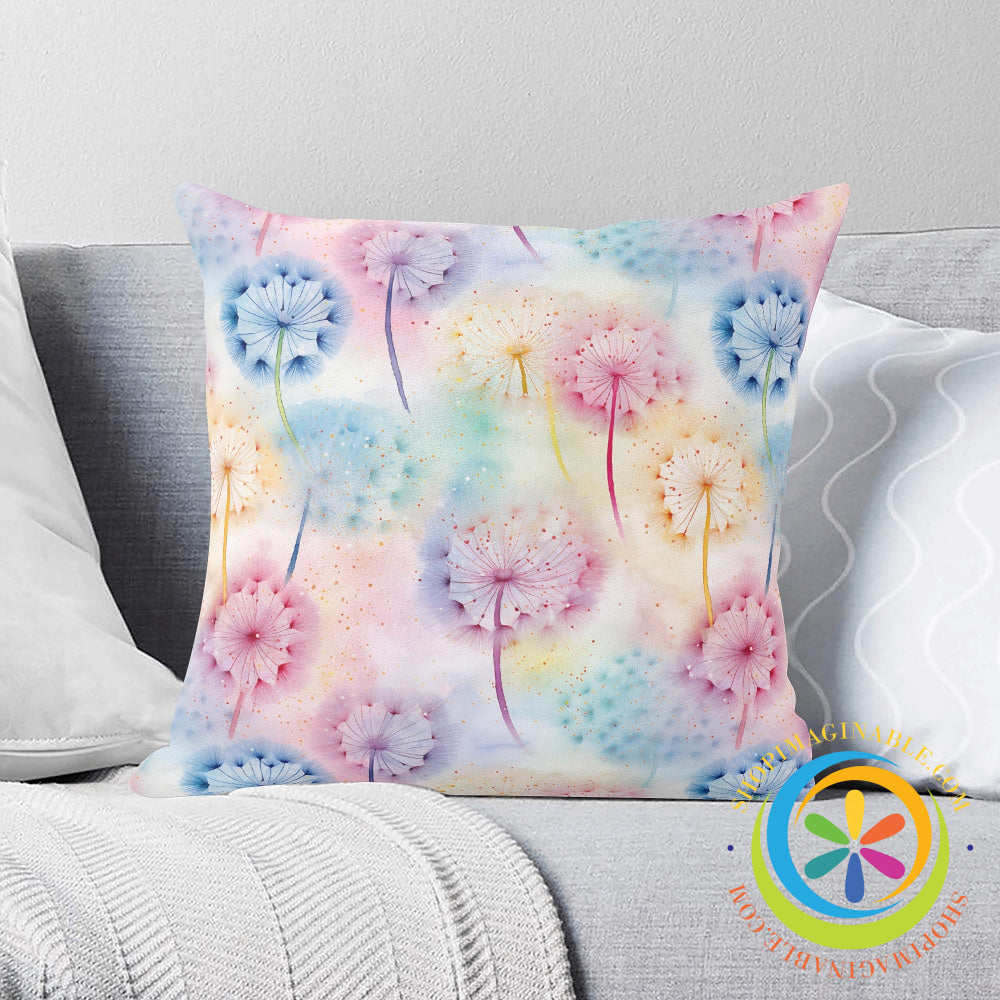 Dandelion Wishes Pillow Cover