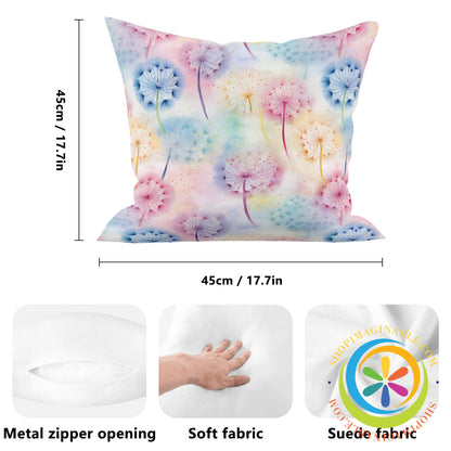 Dandelion Wishes Pillow Cover