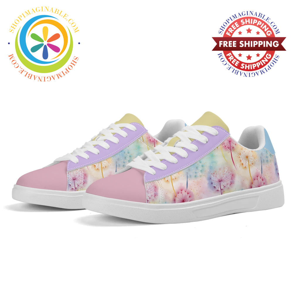 Dandelion Wishes Skateboard Shoes White / Us5.5 (Eu36)