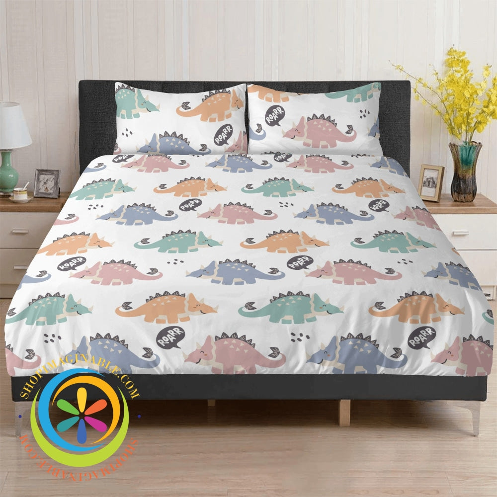 Dinosaurs Roar Bedding Set