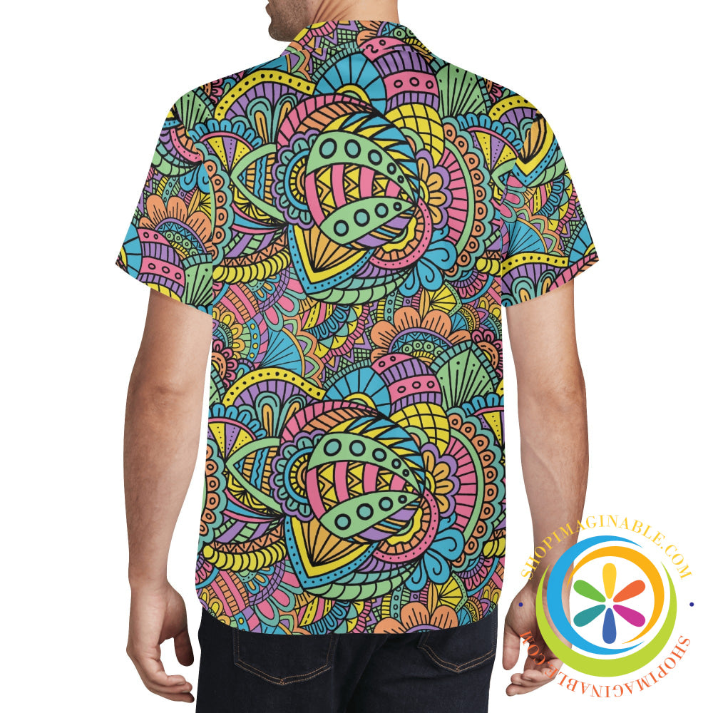 Doodle Away Hawaiian Casual Shirt