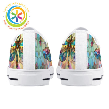 Dragonfly Ladies Low Top Canvas Shoes