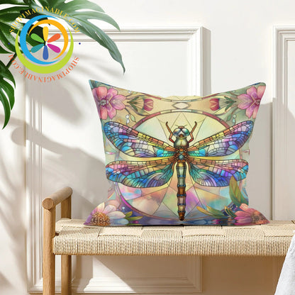 Dragonfly Pillow Cover