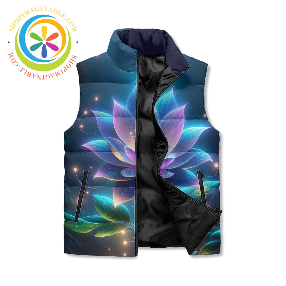 Enchanted Lotus Puffer Vest