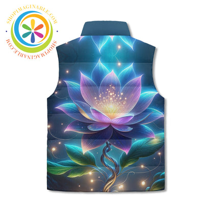 Enchanted Lotus Puffer Vest