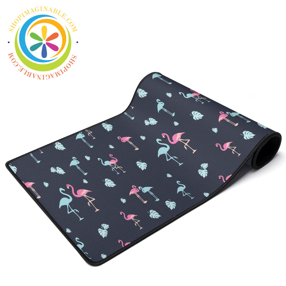 Flamingo Love Large Gaming Mouse Pad