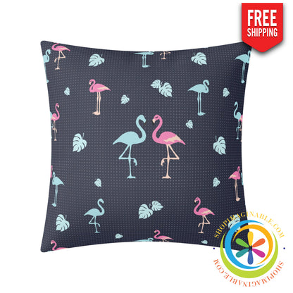 Flamingo Love Pillow Cover Pillow Cover