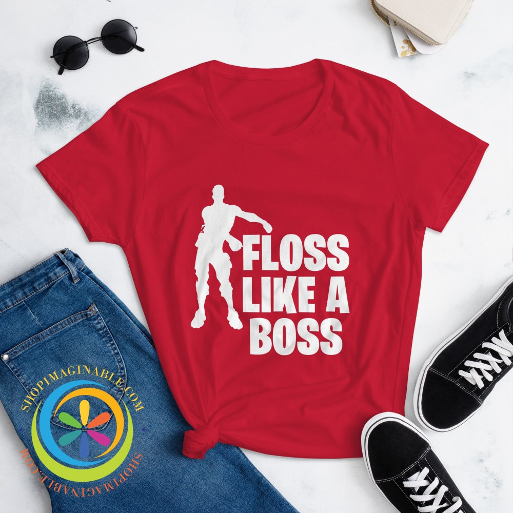 Floss Like A Boss Fortnite Ladies T-Shirt T-Shirt