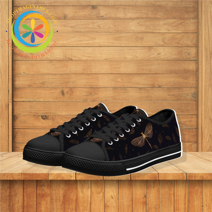 Fly Dragonfly Ladies Low Top Canvas Shoes