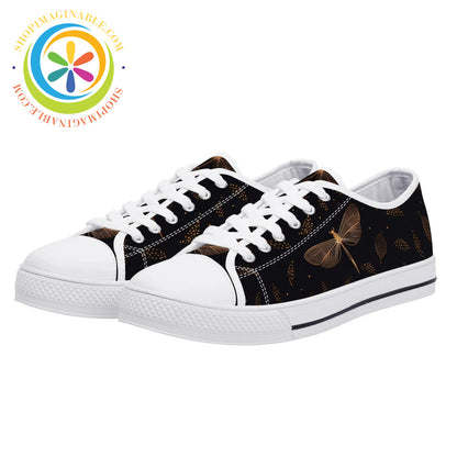 Fly Dragonfly Ladies Low Top Canvas Shoes