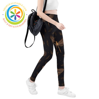 Fly Dragonfly Leggings Yoga Pants