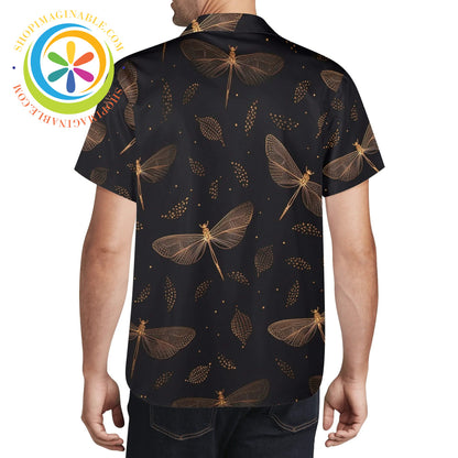 Fly Dragonfly Unisex Hawaiian Casual Shirt