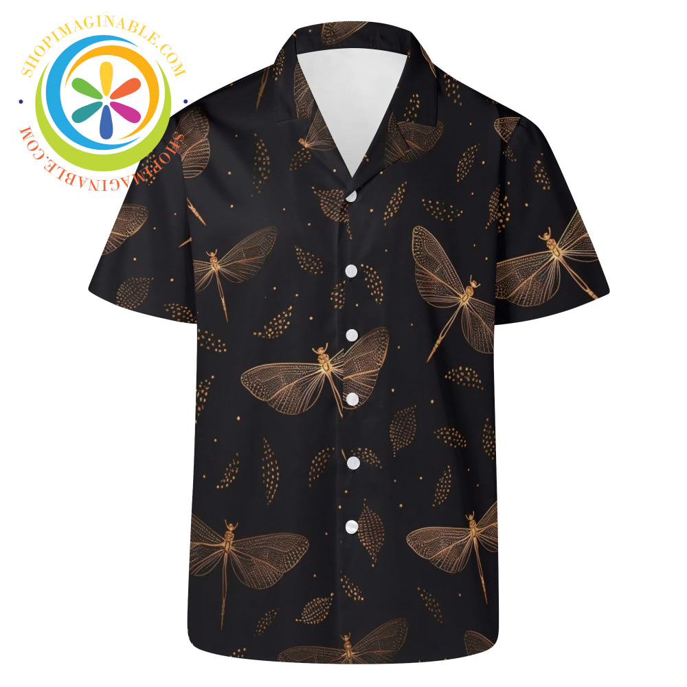 Fly Dragonfly Unisex Hawaiian Casual Shirt