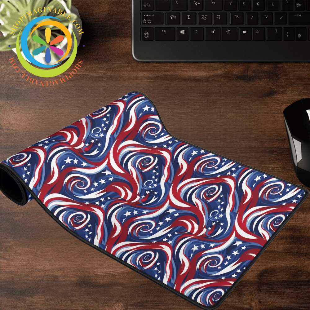 Freedom Rings! Large Gaming Mouse Pad