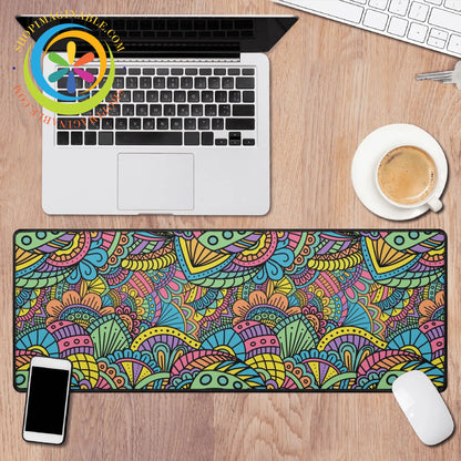 Funky Doodles Large Gaming Mouse Pad