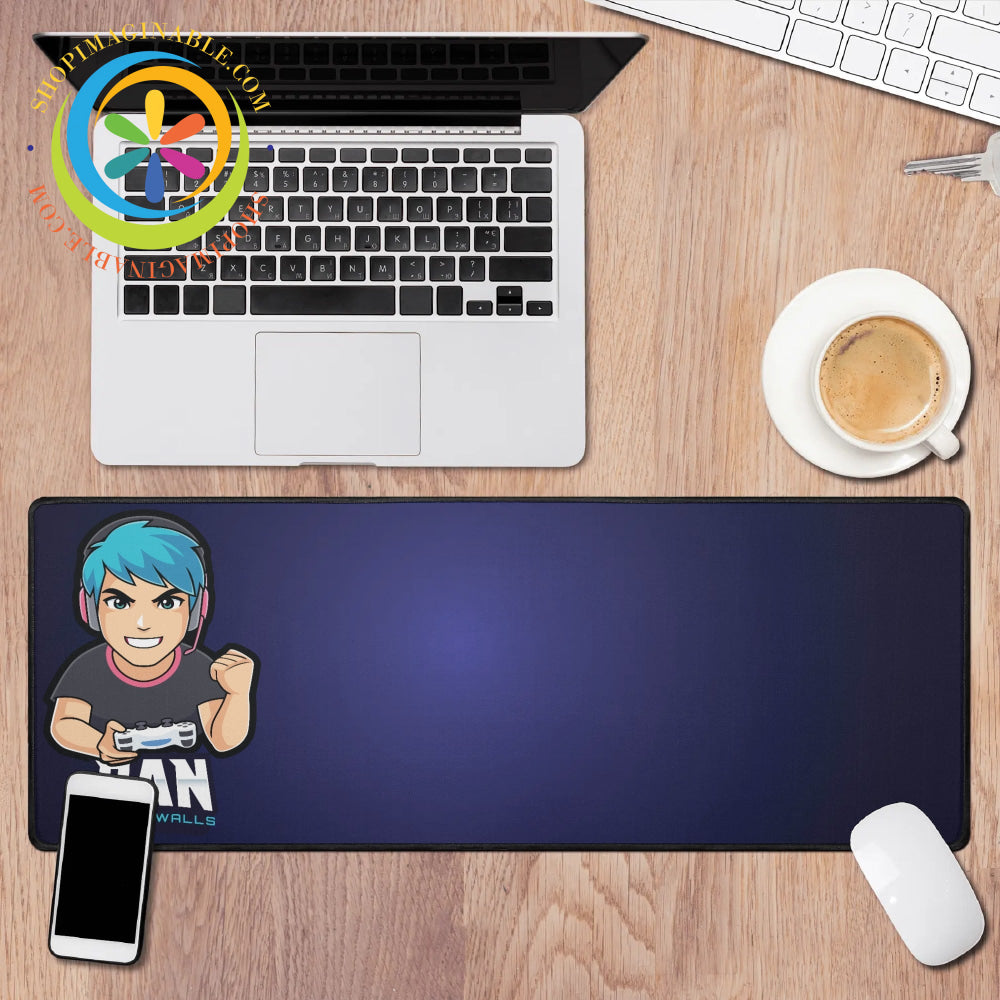 Gamer Girl/Guy Gamer Tag Large Gaming Mouse Pad-ShopImaginable.com