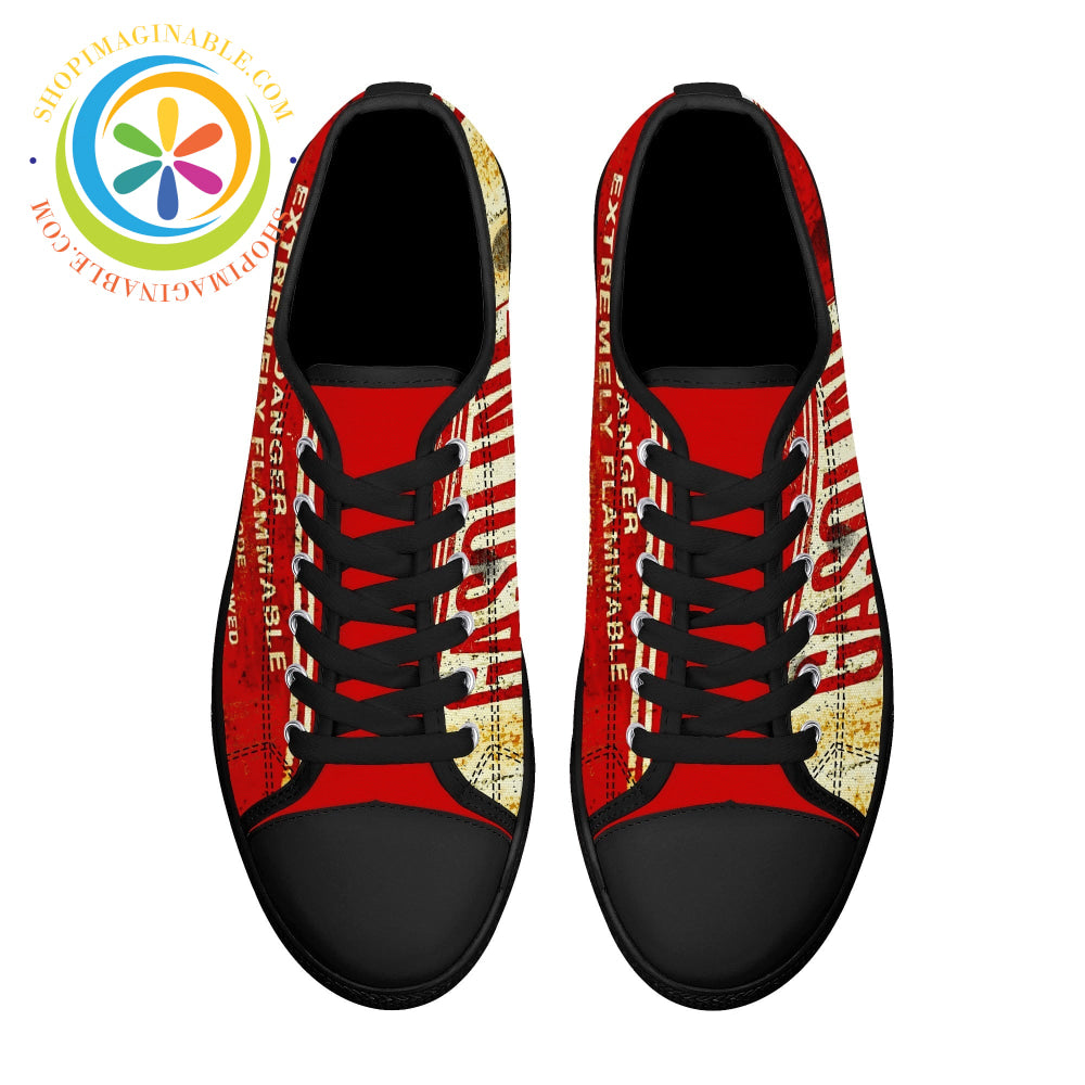 Gasoline Ladies Low Top Shoes