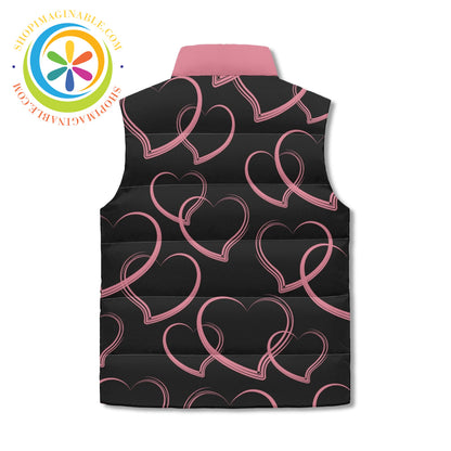 Glorious Hearts Puffer Vest