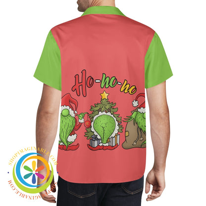 Gnomes Ho Party Hawaiian Casual Shirt