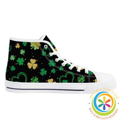 Good Luck Chuck Ladies High Top Canvas Shoes