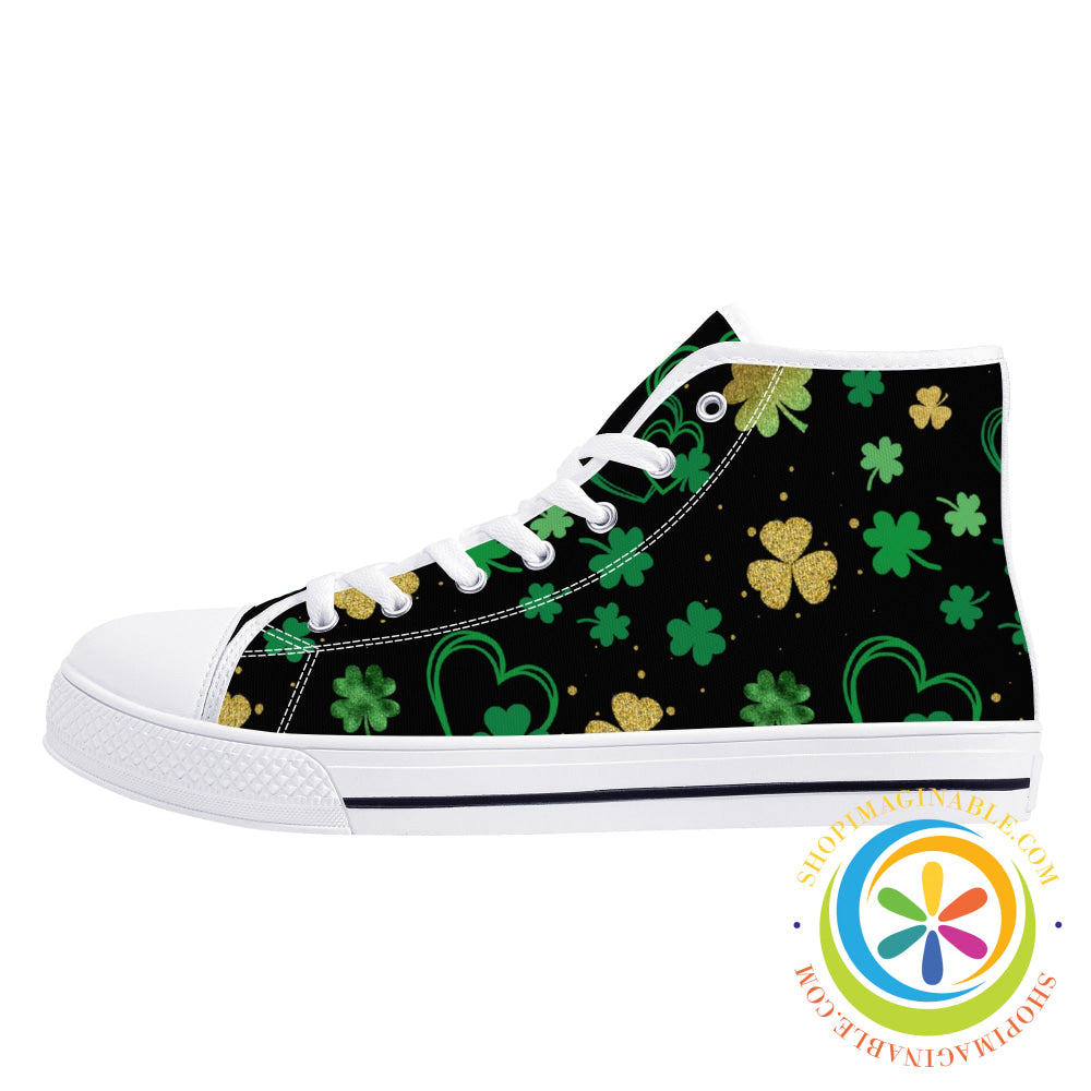 Good Luck Chuck Ladies High Top Canvas Shoes