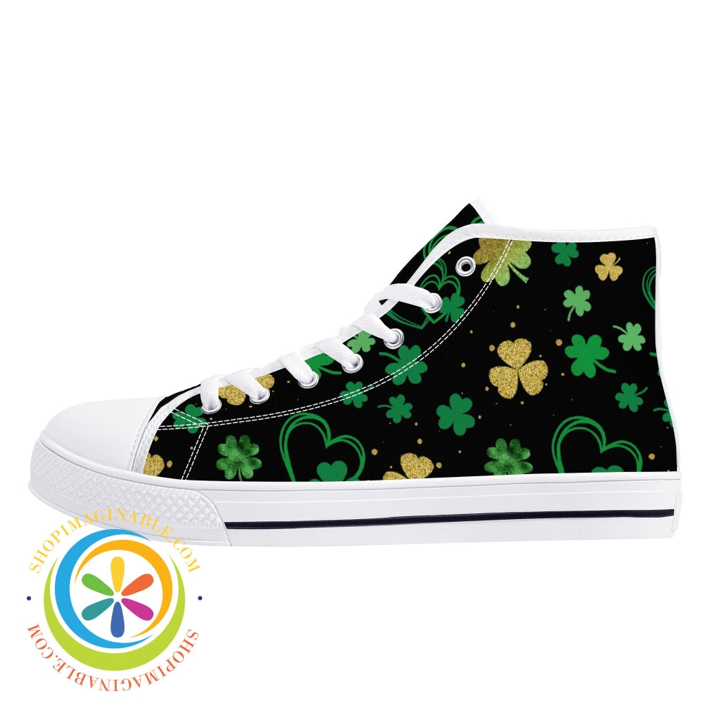 Good Luck Chuck Ladies High Top Canvas Shoes