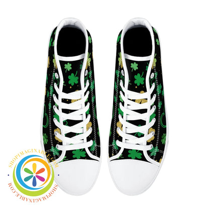 Good Luck Chuck Ladies High Top Canvas Shoes